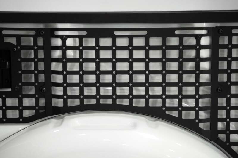 Ford F150 Bed Side Molle Panels - Passenger Side Full Set - Addictive Desert Designs - Hammer Black - `21-`27